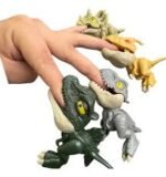 Dinosaurios mordelones 8004214; juguete educativo; figura de dinosaurio con boca articulada; juego de rol infantil; XMAJO Didácticos