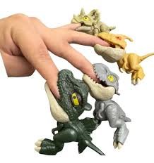 Dinosaurios mordelones 8004214; juguete educativo; figura de dinosaurio con boca articulada; juego de rol infantil; XMAJO Didácticos