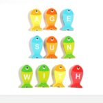 Juego didáctico de madera para niños, incluye pesca magnética de madera, juego de ensarte de zanahorias numeradas, pizarron para marcadores de agua y desarrollo de motricidad fina.