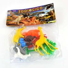 Figuras de animales del zoológico 001.0114 para maquetas escolares — set didáctico disponible en XMAJO Didácticos Monterrey