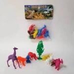 Figuras de animales del zoológico 001.0114 para maquetas escolares — set didáctico disponible en XMAJO Didácticos Monterrey