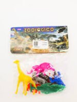 Figuras de animales del zoológico 001.0114 para maquetas escolares — set didáctico disponible en XMAJO Didácticos Monterrey