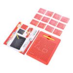 Pizarra magnética Magpad roja con lápiz para dibujo y preescritura modelo 954561 XMAJO.