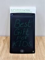 Tableta LCD de escritura Y11390 monocolor 8.5 pulgadas con trazo verde, pizarra digital borrable para niños de 3 a 10 años