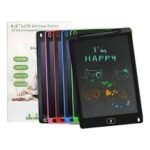 Tableta LCD de escritura Y11390 monocolor 8.5 pulgadas con trazo verde, pizarra digital borrable para niños de 3 a 10 años