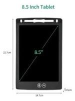 Tableta LCD de escritura Y11390 monocolor 8.5 pulgadas con trazo verde, pizarra digital borrable para niños de 3 a 10 años
