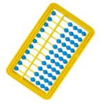 Ábaco japonés Soroban 493349 de plástico para matemáticas y cálculo mental infantil