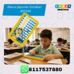 Ábaco japonés Soroban 493349 de plástico para matemáticas y cálculo mental infantil