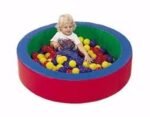 Alberca de pelotas redonda para niños 501850 de 120 cm de diámetro