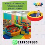 Alberca de pelotas redonda para niños 501850 de 120 cm de diámetro