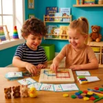 Geoplano de madera para niños 019934 con ligas, marcadores y tarjetas de patrones