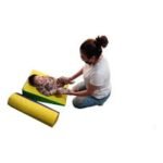 Rampa triangular de hule espuma para niños 001.0068 de 40 x 40 cm