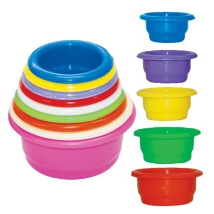 Sombreros apilables para niños 363136 de plástico para clasificación y seriación