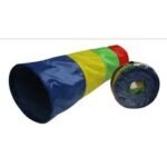 Túnel de lona para niños 521852 de 240 cm para motricidad gruesa e integración sensorial